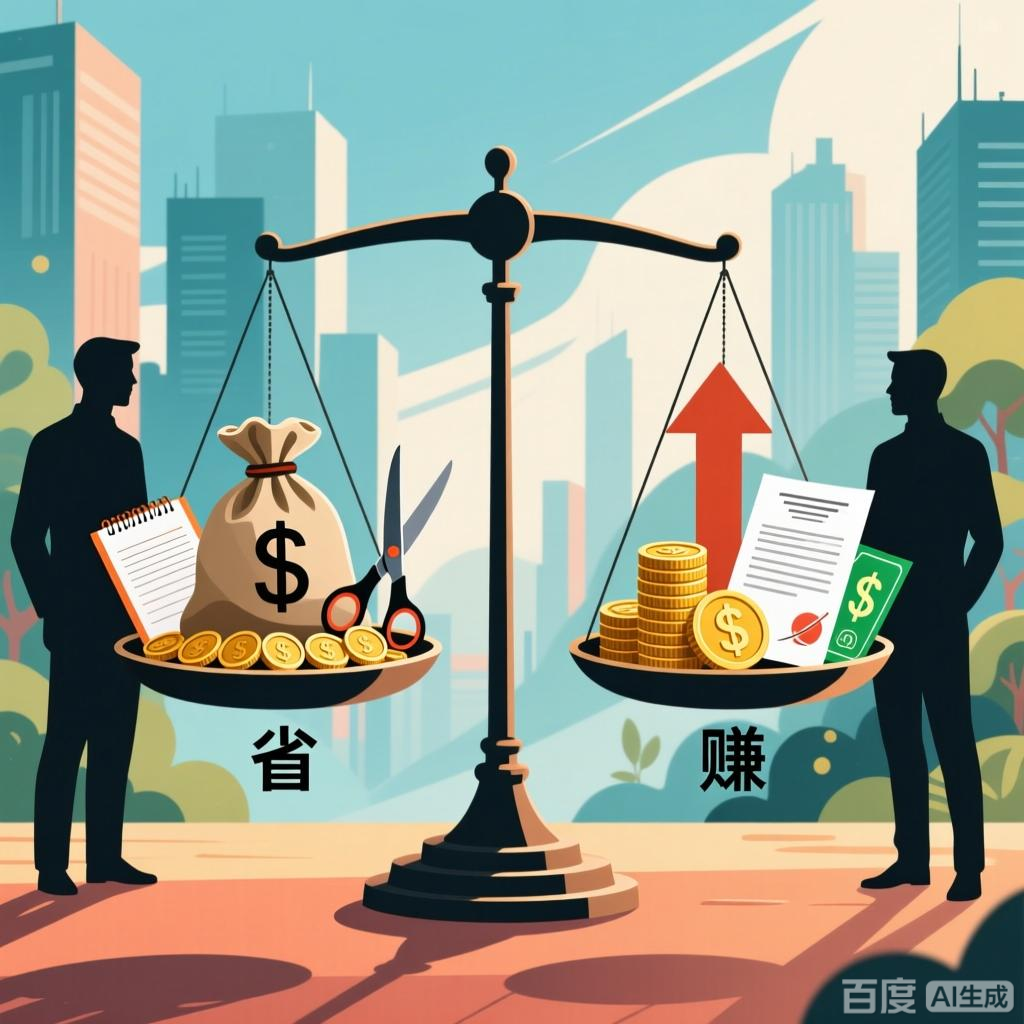 钱是省出来的还是赚出来的